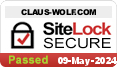 1&1 SiteLock, Homepage-Sicherheit