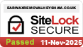 SiteLock Security Badge for earwaxremovalheysham.co.uk
