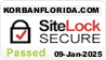 SiteLock Security Verification for Korban Florida