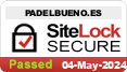Seguridad de la página PadelBueno