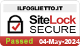 SiteLock Secure Verified - Sito malware free